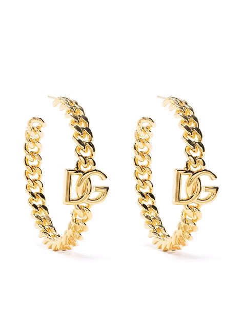 dolce and gabbana earrings dupe|dolce and gabbana hoop earrings.